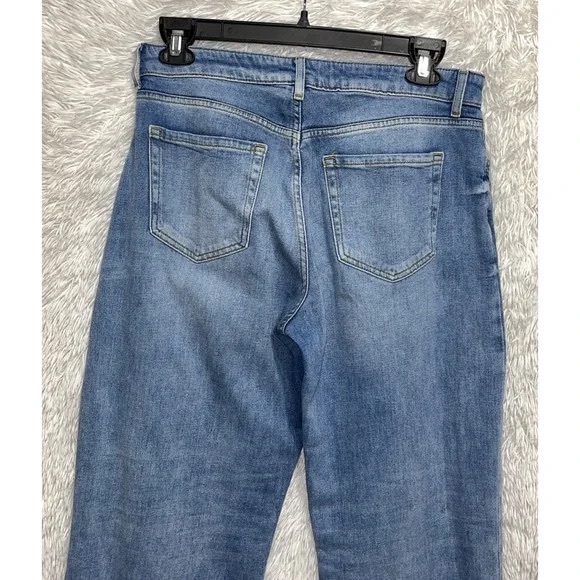 Trendy Light Blue Denim Jeans - Picture 3 of 5